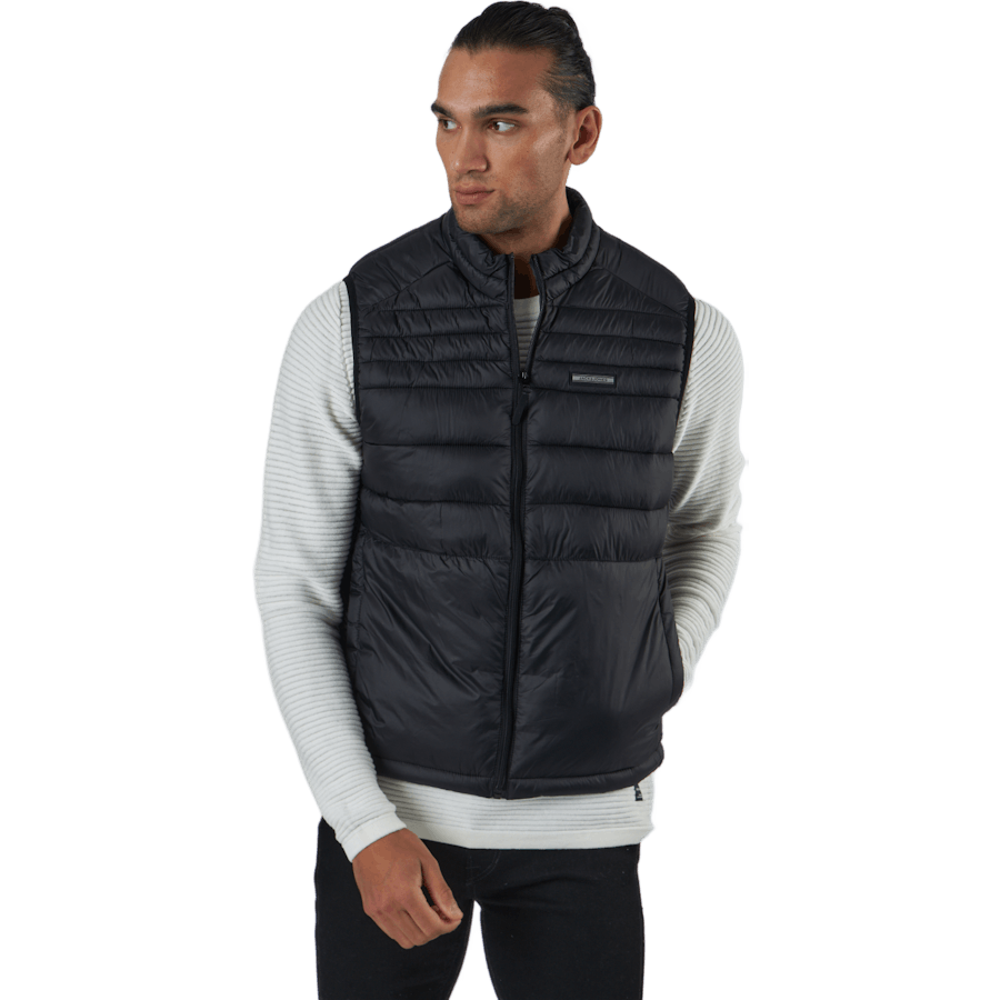 Jjeace Bodywarmer Collar Black