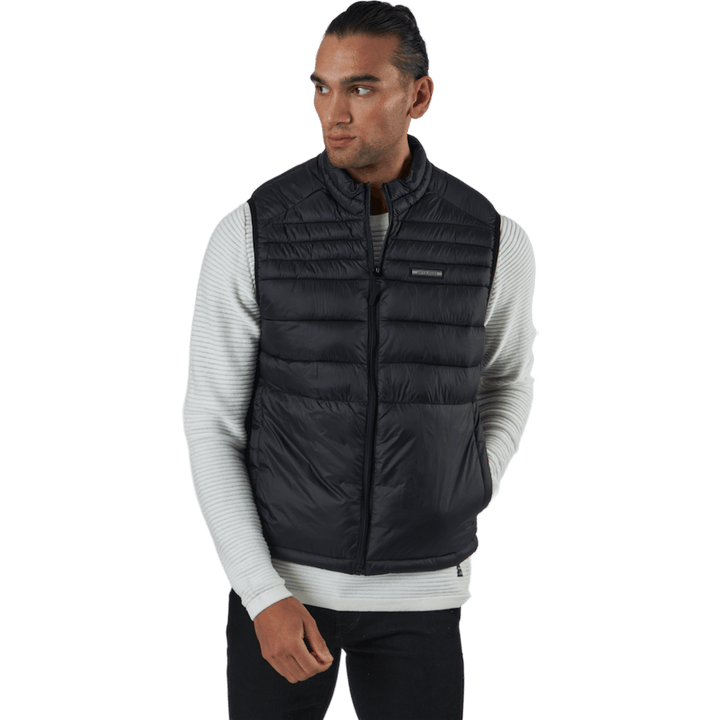 Jjeace Bodywarmer Collar Black