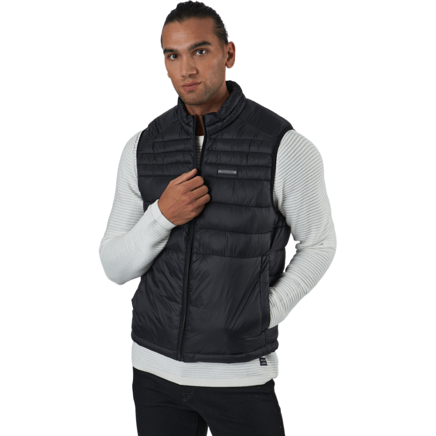Jjeace Bodywarmer Collar Black