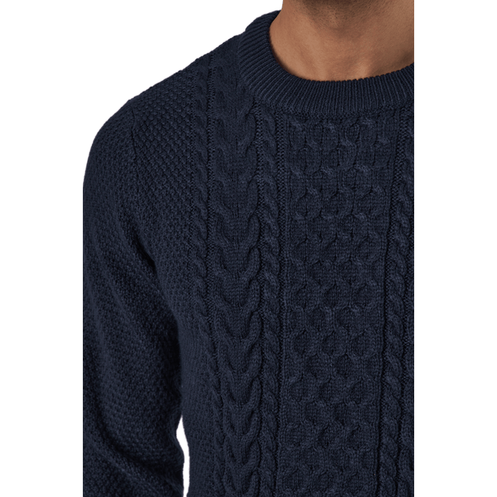 Jjcraig Knit Crew Neck Sky Captain