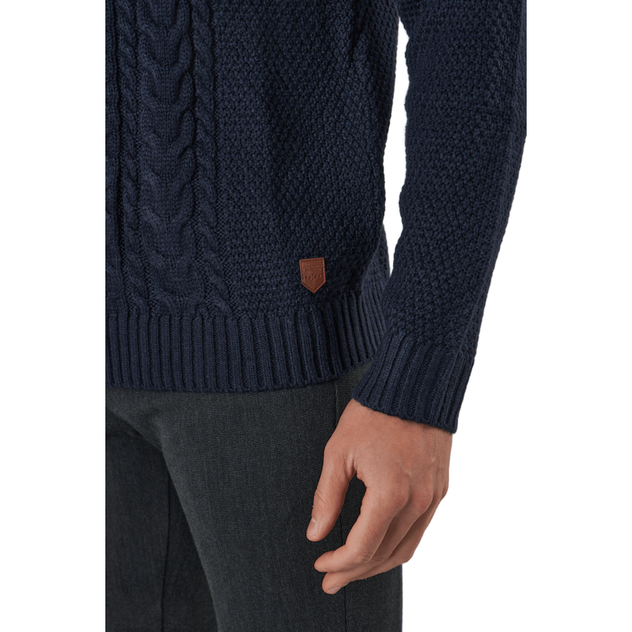 Jjcraig Knit Crew Neck Sky Captain