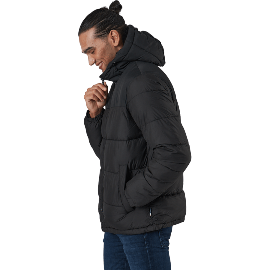 Jjpaul Puffer Hood Black