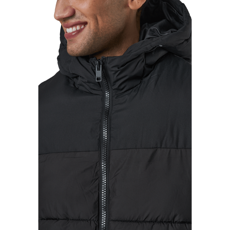 Jjpaul Puffer Hood Black