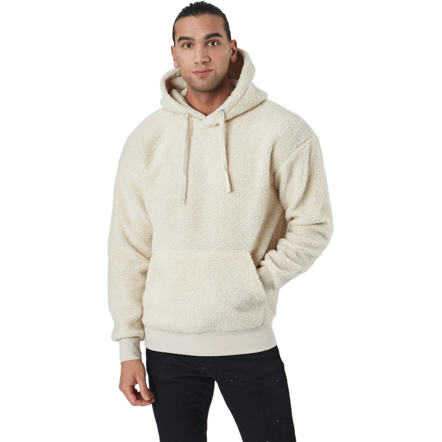 Jorremix Sweat Hood Blk Oatmeal