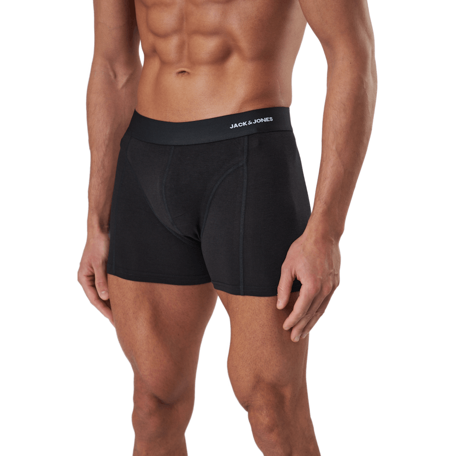 Jacbasic Bamboo Trunks 6 Pack Black