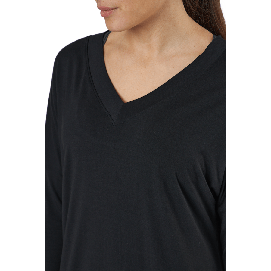 L/s Nightshirt Black