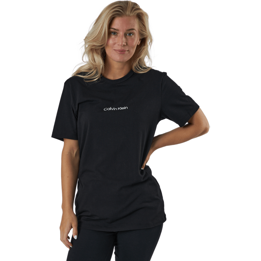 S/s Crew Neck Black