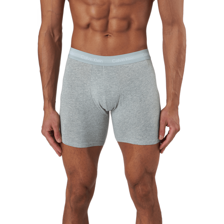 Boxerky 3ks Royalty/ Grey Heather/ Exotic