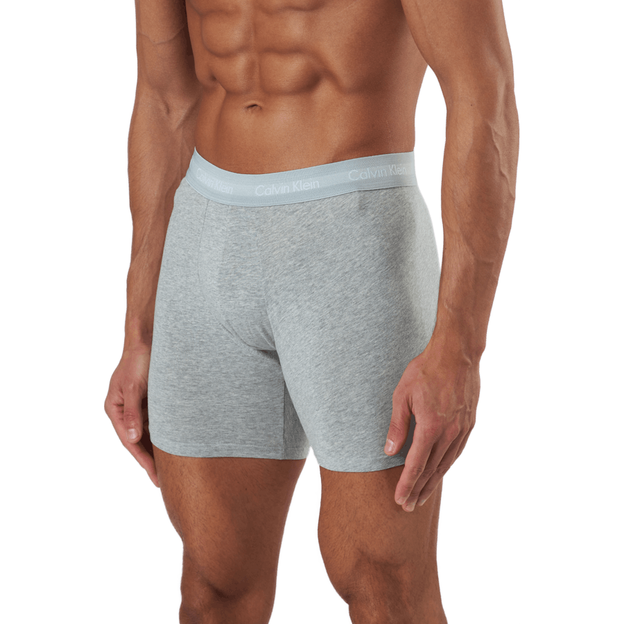 Boxerky 3ks Royalty/ Grey Heather/ Exotic