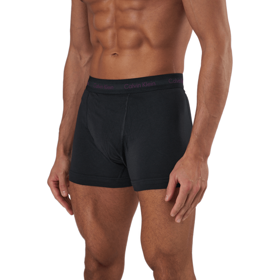 Trunk 3pk B- Purple/ Active Blue/ Army L