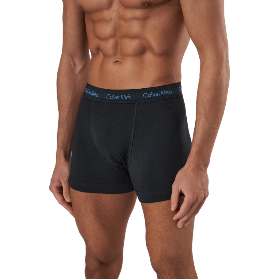 Trunk 3pk B- Purple/ Active Blue/ Army L