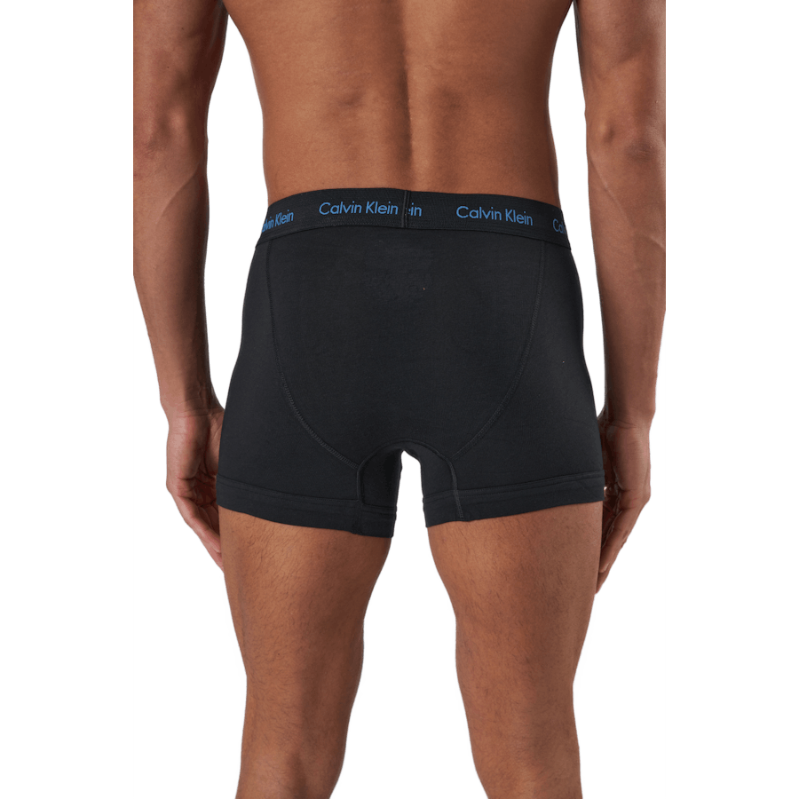 Trunk 3pk B- Purple/ Active Blue/ Army L