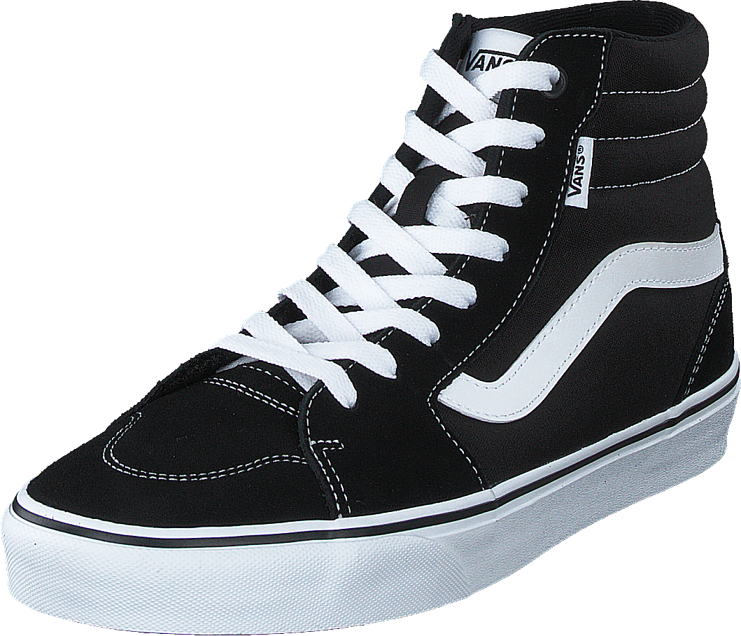 Wm Filmore Hi (suede/canvas) Black/white