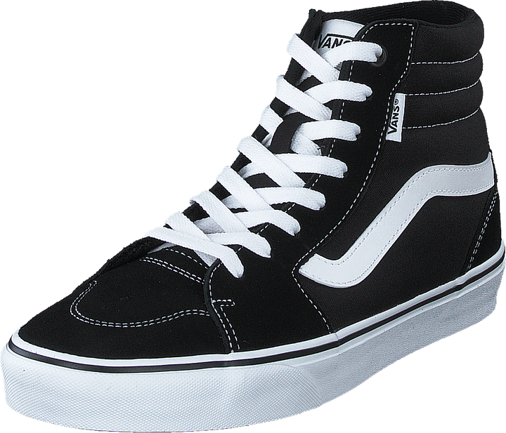 Wm Filmore Hi (suede/canvas) Black/white