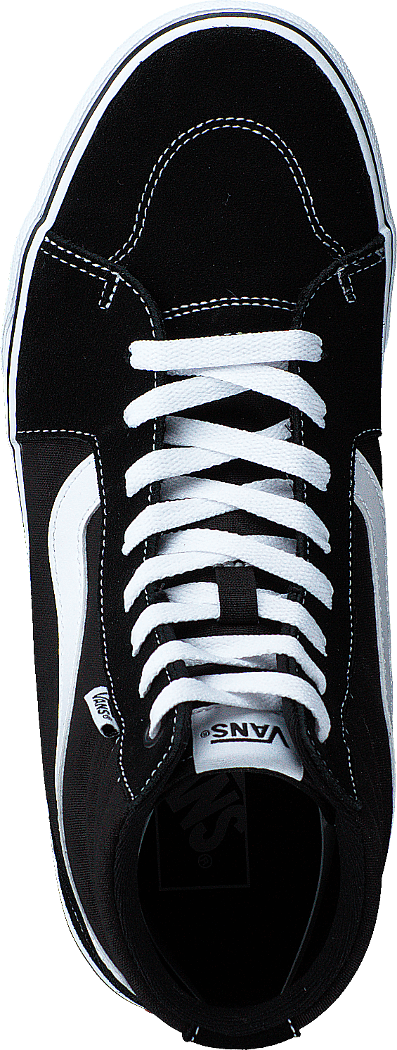 Wm Filmore Hi (suede/canvas) Black/white