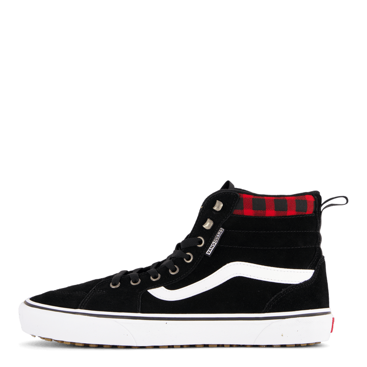 Mn Filmore Hi Vansguard (zamšādas) Black/red Plaid