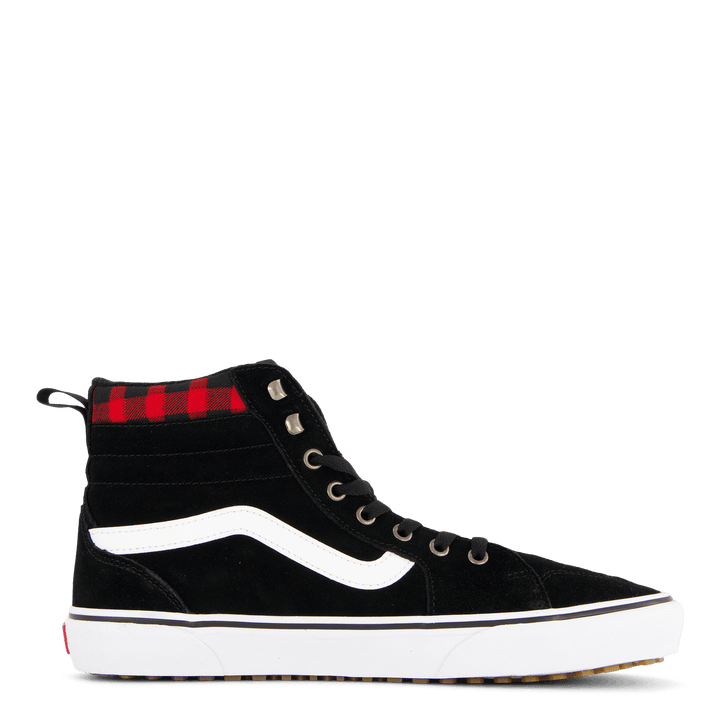 Mn Filmore Hi Vansguard (zamšādas) Black/red Plaid