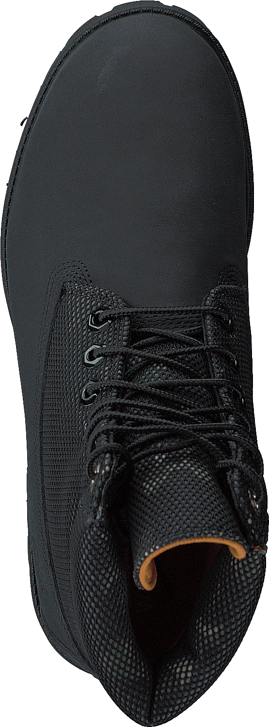 6" Heritage Textile Quarter Wp Black