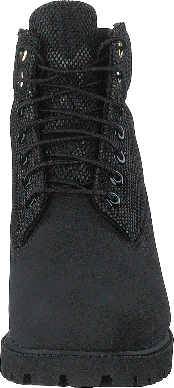 6" Heritage Textile Quarter Wp Black