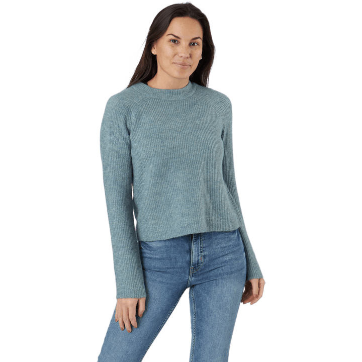 Pcellen Ls O-neck Knit  Bc Trooper