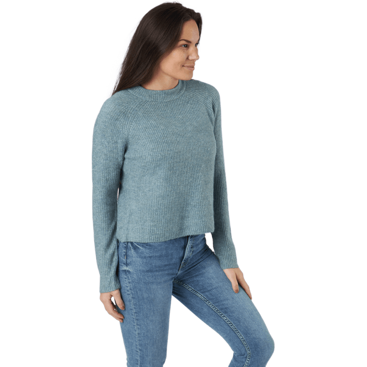 Pcellen Ls O-neck Knit  Bc Trooper