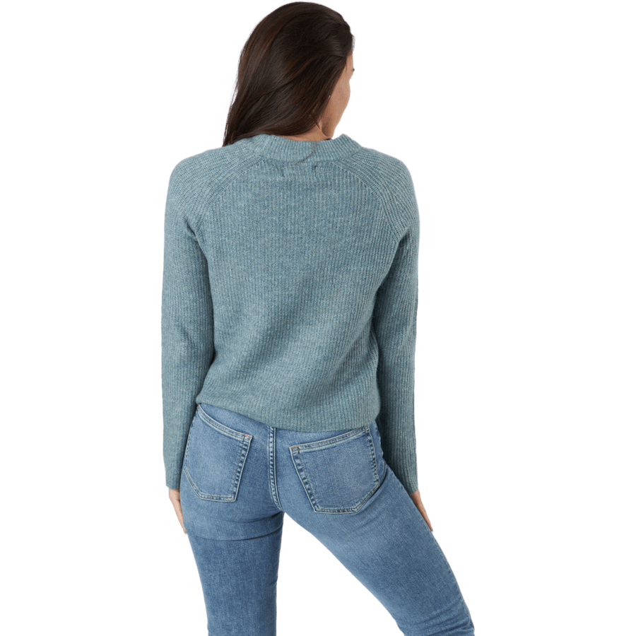 Pcellen Ls O-neck Knit  Bc Trooper