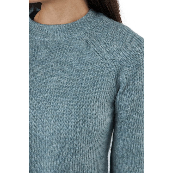 Pcellen Ls O-neck Knit  Bc Trooper