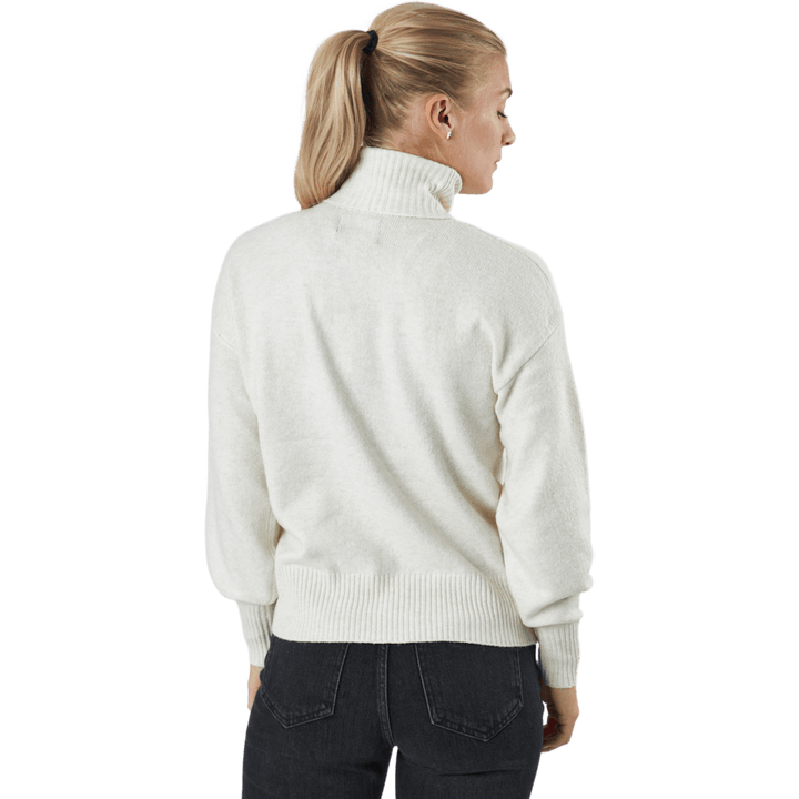 Pccava Ls High Neck Knit Bc Birch