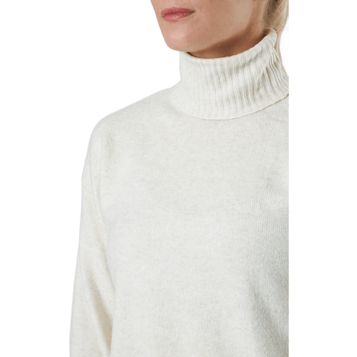 Pccava Ls High Neck Knit Bc Birch