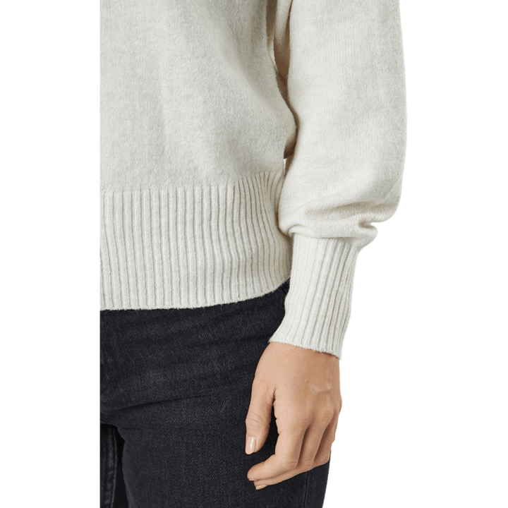 Pccava Ls High Neck Knit Bc Birch