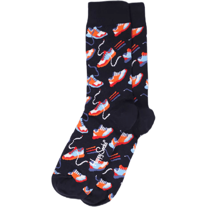 Run For It Sock Dark Blue