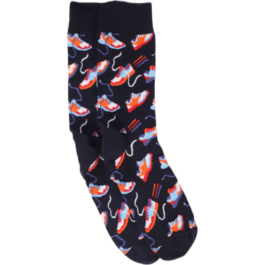 Run For It Sock Dark Blue