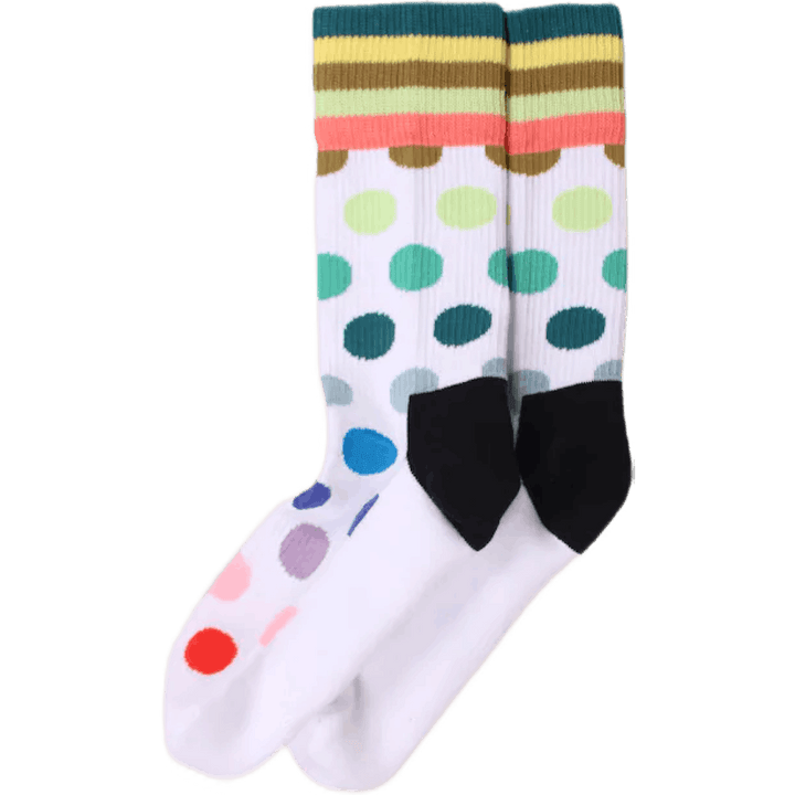 Big Dot Crew Sock White