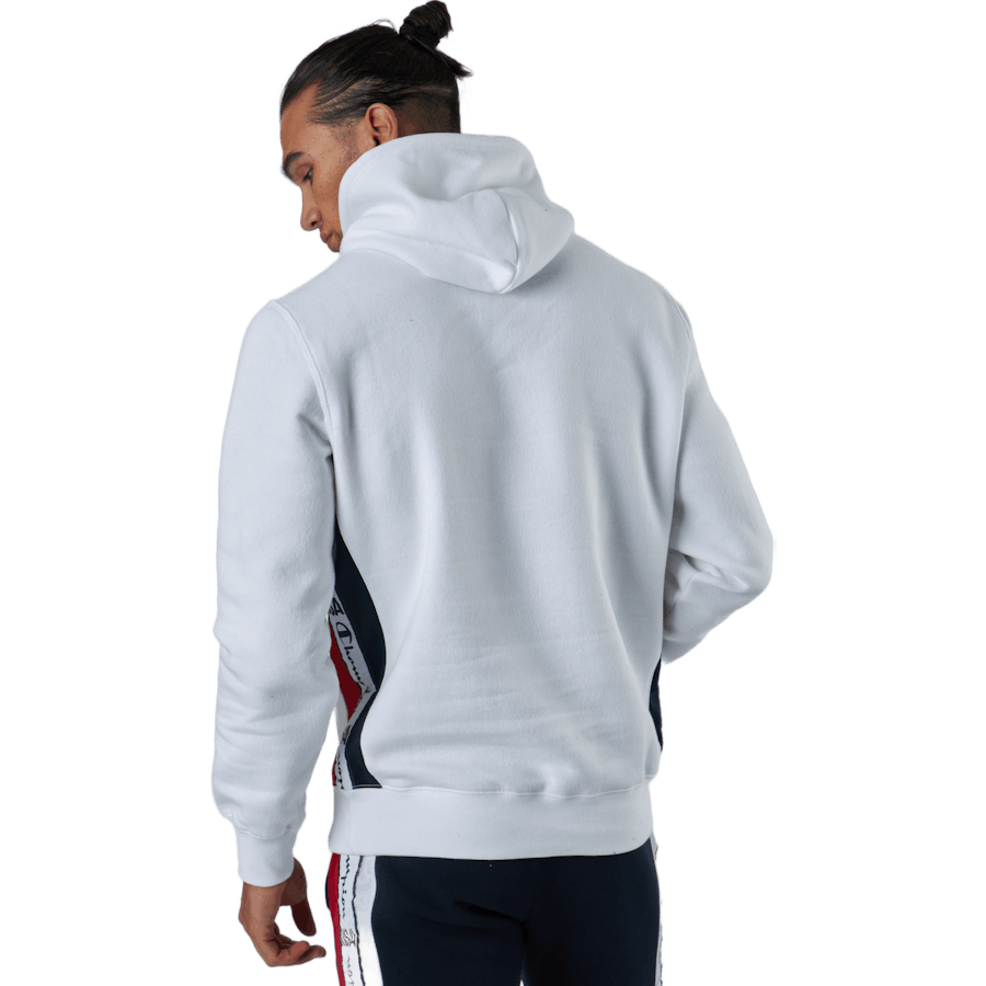 Sweat à capuche blanc
