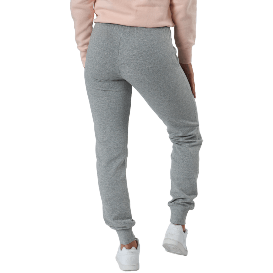 Rib Cuff Pants Gray Melange Light