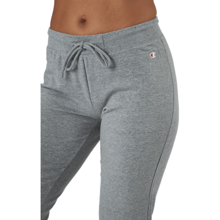 Rib Cuff Pants Gray Melange Light