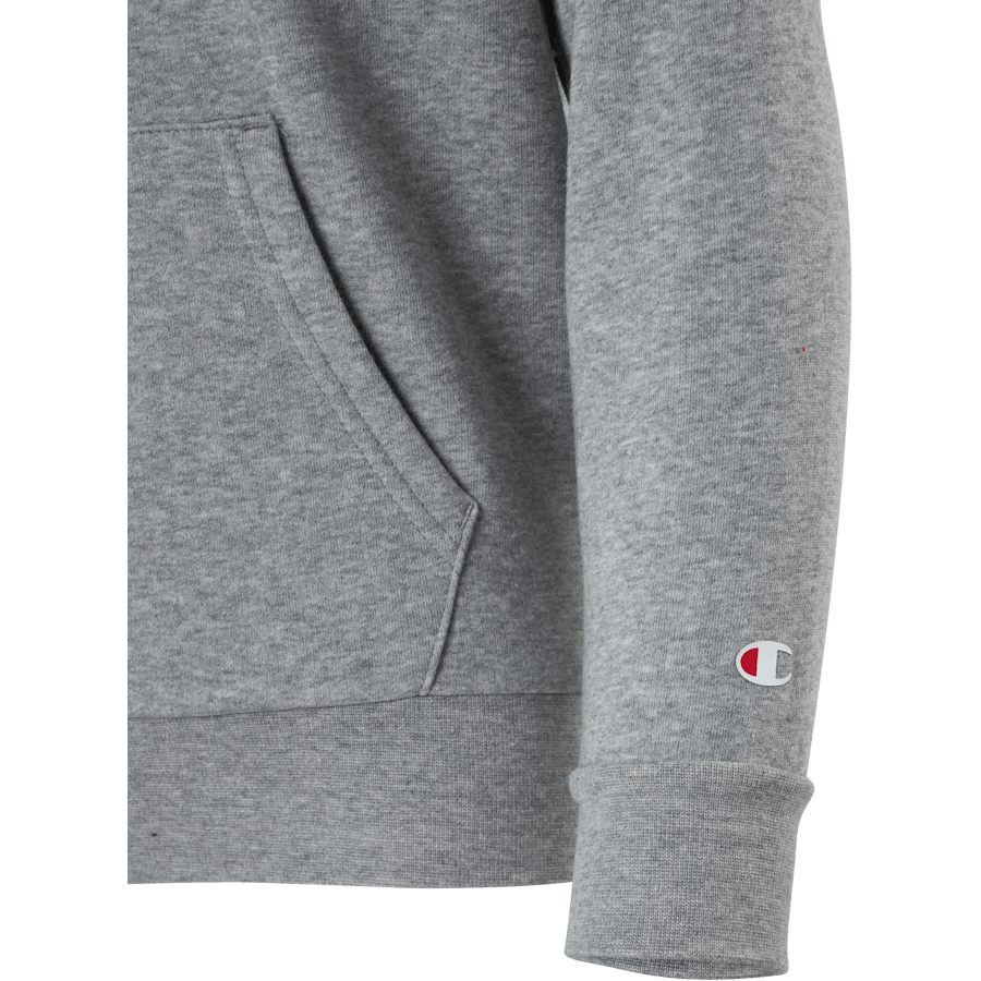 Hooded Sweatshirt Gray Melange Light