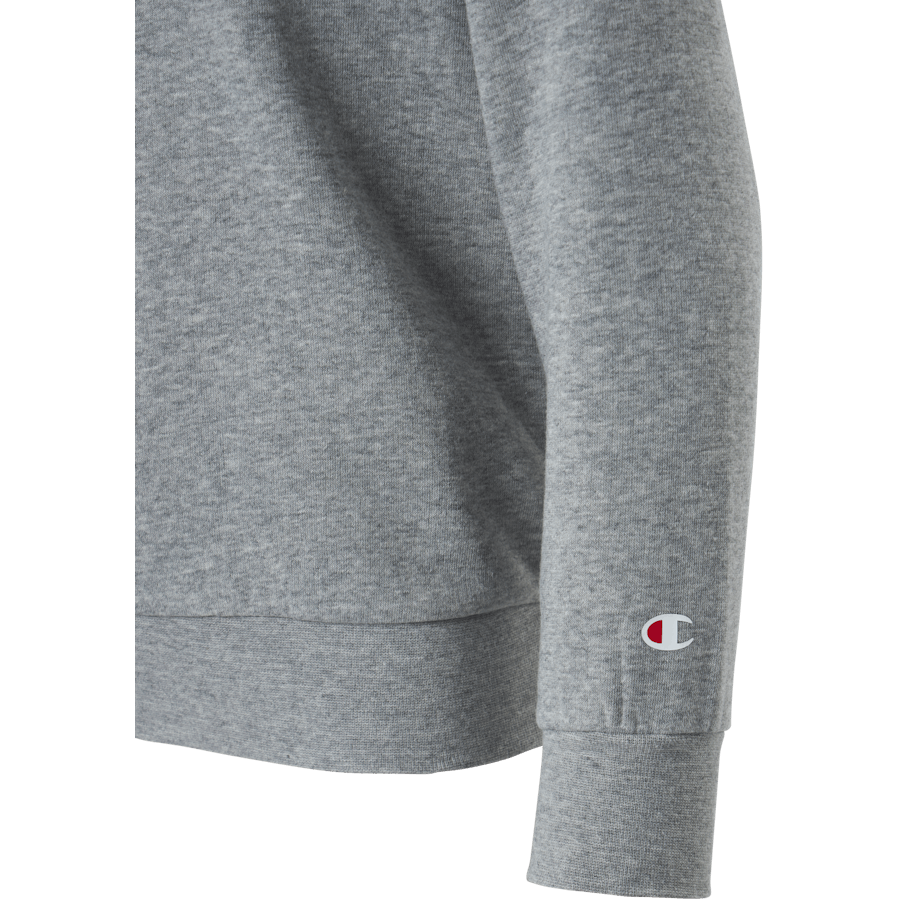 Felpa girocollo Grigio Melange Light