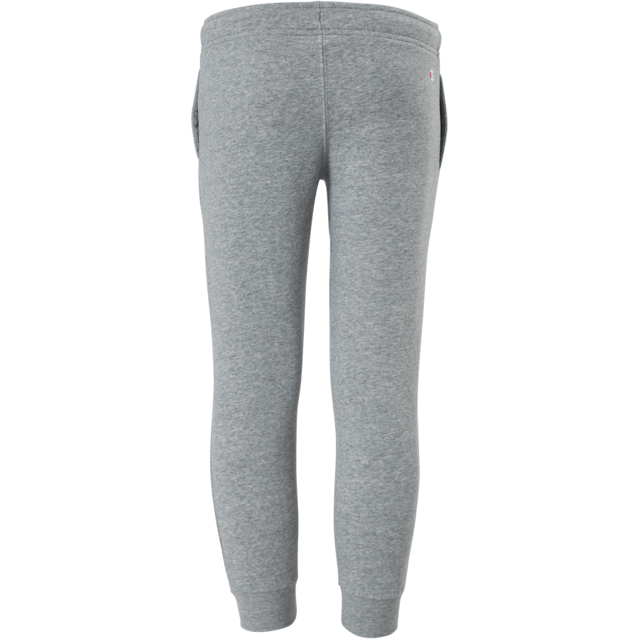 Rib Cuff Pants Gray Melange Light