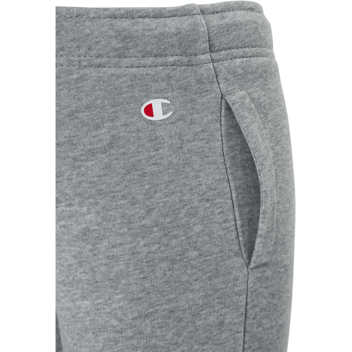 Rib Cuff Pants Gray Melange Light