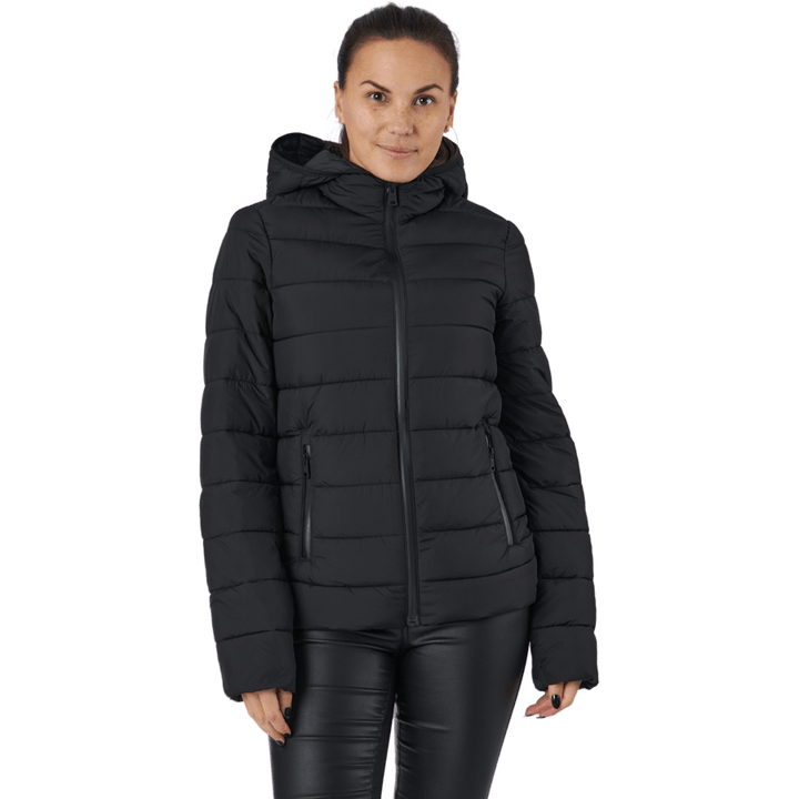 Veste à capuche en polyfill Black Beauty