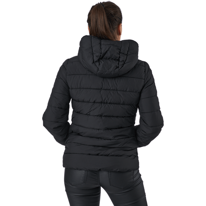 Veste à capuche en polyfill Black Beauty
