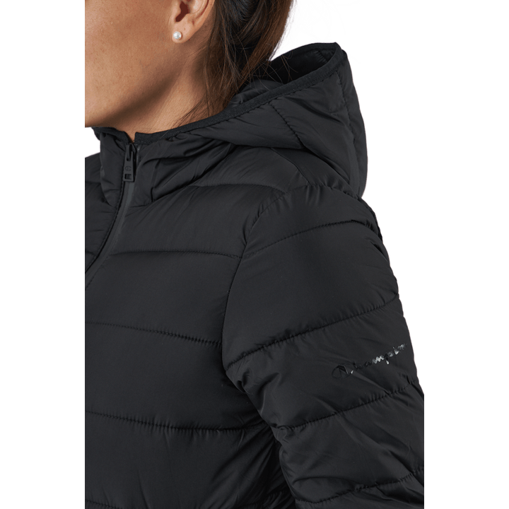 Veste à capuche en polyfill Black Beauty