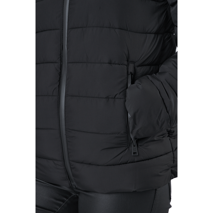 Veste à capuche en polyfill Black Beauty