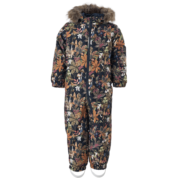 Nmfsnow10 Suit Flower Floor Fo Dark Sapphire