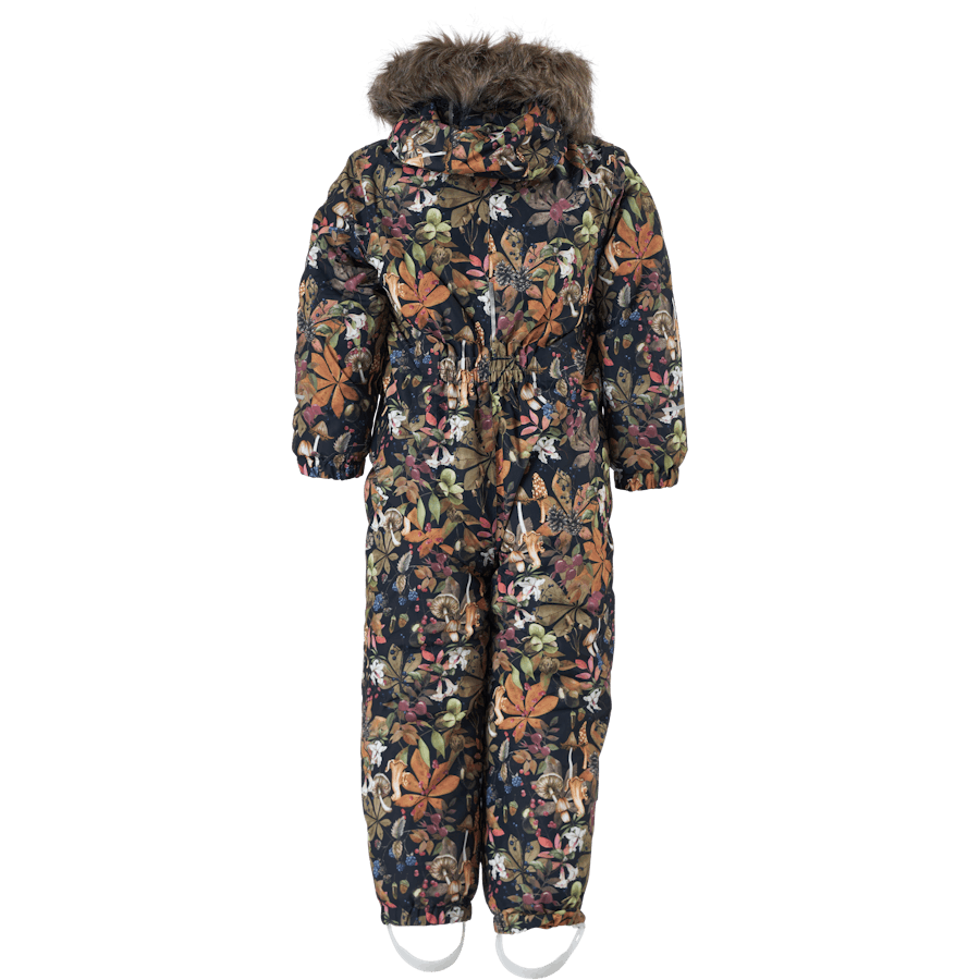 Nmfsnow10 Suit Flower Floor Fo Dark Sapphire