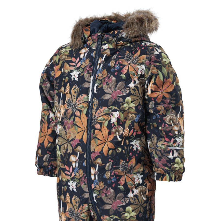 Nmfsnow10 Suit Flower Floor Fo Dark Sapphire