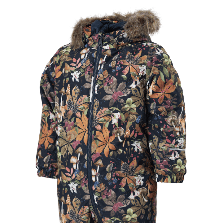 Nmfsnow10 Suit Flower Floor Fo Dark Sapphire