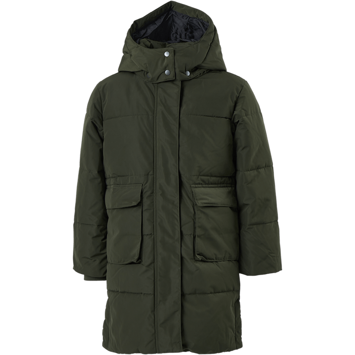Nkfmary Long Puffer Jacket Rosin