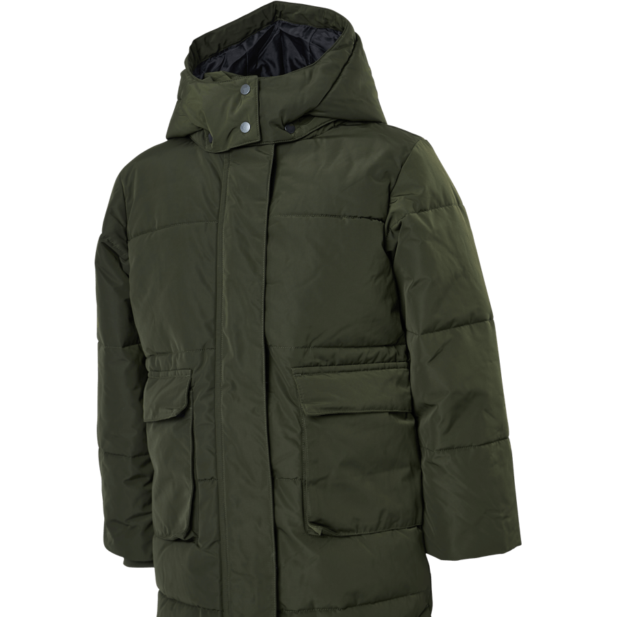 Nkfmary Long Puffer Jacket Rosin